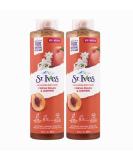 St. Ives Exfoliating Body Wash Fresh Peach & Jasmine - 22 oz Pack of 2 | Ships Internationally - Buy Online on GoSupps.com