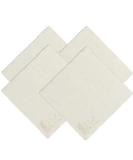 VIPbuy 4 Pack Natural Chamois Cleaning Cloths 6x6 for Glasses Lenses Screens & More - Ideal for Eyeglasses Cameras Phones & Antiques - Buy Online on GoSupps.com