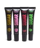 Buy Makeup S.he Natural Sugar Lip Scrub - 4 Flavors Moisturizing & Exfoliating with Vitamin E + Free Zipper Bag | International Shipping Available - Buy Online on GoSupps.com