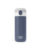 monbento - Insulated Bottle MB Pop Infinity - 360ml - Leakproof - Hot/Cold Up to 12 Hours - Small Water Bottle for Kids School/Park or for Adult To Slip into Handbag - BPA Free Food Grade Safe - Blue Blue Infinity - Buy Online on GoSupps.com