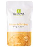 Greenendoor Milk Bath Maracuja-Orange 200g | 100% Natural Skin Nourishing Bath Additive | Eco-Friendly Relaxation & Wellness Gift - Buy Online on GoSupps.com