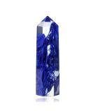 Blue Tourmaline Crystal Healing Wand - Natural Gemstone Hexagonal Point for Reiki Therapy - Buy Online on GoSupps.com