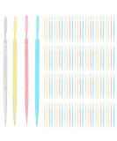 Shop Taozoey 400 Double-Sided Plastic Toothpicks for Effective Oral Care | Portable Interdental Brushes for Cleaning Tooth Gaps - International Shipping Available - Buy Online on GoSupps.com