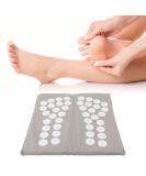 BRNNO Acupressure Foot Mat | Pressure Point Relief & Reflexology Massage for Pain Relief | Relaxation & Comfort - Buy Online on GoSupps.com