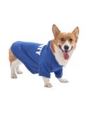 Dog Hoodie Fashion Soft Cotton Pet Hoodie Hooded Clothes Warm Autumn Winter Coat T-Shirt Costume Apparel for Small Dogs Medium Dogs (Medium Blue) Medium Blue - Buy Online on GoSupps.com