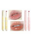 KWOLYKIM Jelly Lipsticks - Hydrating Heart Shaped Tinted Lip Gloss for Women & Girls | Long Lasting Plumping Makeup in 2 Colors | Perfect Gift - Buy Online on GoSupps.com
