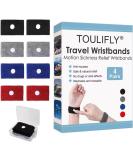 Acupressure Tape & Bracelets for Nausea Relief | Anti-Emetic Wrist Bands in Black Gray Blue & Red - Buy Online on GoSupps.com