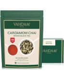 VAHDAM Cardamom Chai Tea Loose Leaf 200g (100+ Cups) India's Traditional Cardamom Tea | Spiced Chai Tea | Brew Hot Tea Iced Tea Or Chai Latte/Masala Chai Tea | Whole Loose-Leaf Vacuum Sealed Cardamom Masala Chai - Buy Online on GoSupps.com
