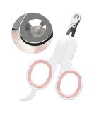 Zeze Claw Scissors for Cats | Safety Stainless Steel Nail Clippers for Cats Dogs & Small Animals (Pink) - Ideal for Beginners - Buy Online on GoSupps.com