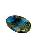 Opalite Crystal Worry Thumb Stone - Natural Healing Calming Meditation Reiki Stress Relief | Labradorite - Buy Online on GoSupps.com