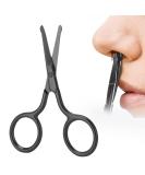 Nose and Ear Facial Scissors | Rounded Tip Grooming Scissors for Men - Moustache Beard & Eyebrow Trimmer - Buy Online on GoSupps.com