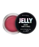Rimmel London Jelly Blush Blusher 002 Cherry Popper 5.53g - Long-Lasting Creamy Formula - Buy Online on GoSupps.com