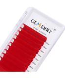 Color Lash Extensions Easy Fan Red 0.07mm C Curl 15-20mm | Volume Lashes - Self Fanning 2D-20D | Rapid Blooming Flower Professional (Red-C 15-20mm) - Buy Online on GoSupps.com