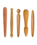 Buy PIMXL 5-Piece Trigger Point Massager Set - Massage Wood Tools for Pain Relief & Muscle Relaxation | International Shipping - Buy Online on GoSupps.com