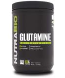NutraBio L-Glutamine Powder - Amino Acid - Pure Grade: Absolutely no Additives, Fillers or Excipients! - Muscle Recovery Supplement - (500 Grams) 1.1 Pound (Pack of 1) - Buy Online on GoSupps.com