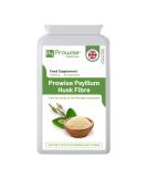 Psyllium Husk 1500mg x 90 Capsules - Natural Dietary Fibre for Colon Cleansing & Bowel Health - UK Manufactured | Prowise Healthcare - Buy Online on GoSupps.com