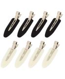 8 Pcs No Bend Hair Clips - Perfect for Hairstyles, Finger Waves, and Makeup Application - Buy Online on GoSupps.com