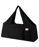 KUAK Large Yoga Mat Bag with Full Zipper Closure & 5 Pockets - Durable Yoga Mat Tote Sling for Women, Fits Most Size Mats - Black - Buy Online on GoSupps.com