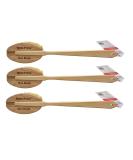 Yerba Prima Tampico Dry Skin Brush - Exfoliating & Stimulates Blood Circulation (Pack of 3) - Buy Online on GoSupps.com