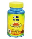 Nature's Life Zinc 50mg - 100 Tablets | Immune Support and Wellness - Buy Online on GoSupps.com