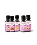 Mix Box Easter - Sugar-Free Flavor Drops (5x30ml) | 5 Delicious Vegan Tastes for Yoghurt Porridge & Quark | Zero Calories | Perfect Winter Bundle - Buy Online on GoSupps.com