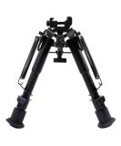 Pinty Tactical Rifle Bipod | Picatinny Rail Compatible | Adjustable Height | Hardened Steel & Aluminum - Buy Online on GoSupps.com