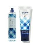 Bath and Body Works Gingham 8 Ounce Ultra Shea Body and 8 Ounce Fine Fragrance Mist Duo Bundle - Buy Online on GoSupps.com