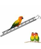 GEKMOR 9-Step Stainless Steel Parrot Ladder for Bird Cages - Rustproof, Nonskid, Portable & Durable - Buy Online on GoSupps.com