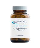 Metabolic Maintenance L-Tryptophan 500mg - Mood & Sleep Support Amino Acid | 60 Capsules - Buy Internationally - Buy Online on GoSupps.com