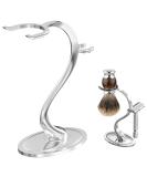 Linkidea Stainless Steel Razor Holder Stand - Non-Slip Shaving Brush Organizer for Bathroom & Shower - Compatible with Vikings Blade the Chieftain (Chrome - Buy Online on GoSupps.com