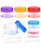 6Pcs Travel Bottles Pots Sample Pots Mini Travel Pots for Toiletries Small Travel Cream Pots Clear Cosmetic Containers Jars Leakproof Round Empty Plastic Cosmetic Jars with Lids for Makeup (20g 10g) - Buy Online on GoSupps.com