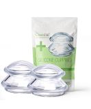 GreenLife Cupping Therapy Sets - Silicone Cups for Sore Muscles & Pain Relief | Large 2 Pack - Buy Online on GoSupps.com