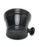 Demeras Shaving Soap Cup - Comfortable Handle Easy to Clean Plastic Bowl for Barbers & Hairdressers - International Shipping - Buy Online on GoSupps.com