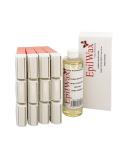 Buy Epilwax Refill Pack - 12 Roll-On Cartridges with Honey 100 Fleece Strips & 250ml Neutral Oil for Hair Removal - International Shipping - Buy Online on GoSupps.com