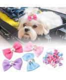 Comfortable Puppy Hair Clip | Pet Hair Tie Dog & Cat | Stylish Polyester Pattern Print - Buy Online on GoSupps.com