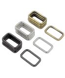 DGOL 15pcs 1-1/2 inch Metal Belt Square Ring Clasp Hook Buckles in 3 Colors - Strong Fastener for Webbing Strap - Buy Online on GoSupps.com