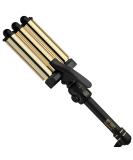 Hot Tools Pro Artist 24K Gold Digital 3 Barrel Hair Waver - Jumbo Size for Defined Waves - Buy Online on GoSupps.com