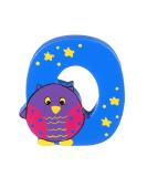 Orange Tree Toys Wooden Letter O - Owl Alphabet Animal Personalised Baby Name Toy Box Wall Decor - Nursery Boys Girls Bedroom Accessories - Buy Online on GoSupps.com