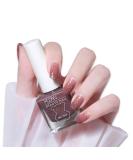 TBeautfave Glitter Pink Nail Varnish Purple Nail Polish Quick Dry Nail Polish Long Lasting Nail Polish Non-Toxic Nail Polishes No Need Cure Nail Gel Polish at Home Manicure 38 Taro flash - Buy Online on GoSupps.com