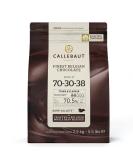 Callebaut 70% Dark Chocolate Chips (Callets) 2.5kg - Premium Quality for Baking and Cooking - Buy Online on GoSupps.com
