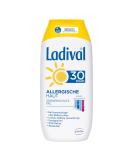 Ladival allergic skin sun protection gel LSF 30- perfume-free sun gel for allergy sufferers- without color and preservatives waterproof- 1 x 200 ml - Buy Online on GoSupps.com