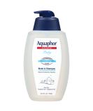 Aquaphor Baby Wash & Shampoo Fragrance Free 25.4 fl oz (750 ml) - Buy Online on GoSupps.com