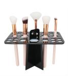 VIFER 26 Holes Makeup Brush Holder Foldable Black Cosmetic Organizer for International Shipping - Buy Online on GoSupps.com