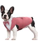Kuoser Dog Smoking Suit & Bandana Set | Pet Formal Clothing for Weddings Halloween & Birthdays | S-XXL Red Bean Paste - Buy Online on GoSupps.com