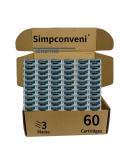 Buy ALL-DAY SMOOTH Mach 3 Razor Blade Refills - Sensitive Skin Friendly 60 Count - Limited Time Offer - Buy Online on GoSupps.com