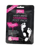 4 x XBC Moisturising Charcoal Foot Pack - Charcoal & Shea Butter - Buy Online on GoSupps.com