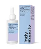 Niacinamide 10% + Zinc 1% Face Serum with Hyaluronic Acid & Salicylic Acid - Pore-Minimising Hydrating Niacinamide Serum - Vegan & Fragrance Free - Dermatologically Tested - Indy Beauty - 30ml - Buy Online on GoSupps.com