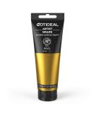 GOTIDEAL Metallic Gold Acrylic Paint 24K - 120ml Tubes - Non Toxic & Non Fading - Rich Pigments for Artists, Adults, Kids - Ideal for Canvas, Wood, Fabric, Ceramic - Craft Supplies - Buy Online on GoSupps.com