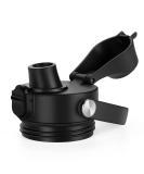 EIPOSAU Spout Lid for YETI Rambler Bottle - BPA Free Chug Cap - Fits 18/26/36/64 oz Bottles - Push Button & Lock - Black - Buy Online on GoSupps.com