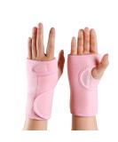 Wrist Support Brace for Carpal Tunnel Relief | Adjustable Left Hand Splint for Joint Pain, Arthritis, Tendonitis | Stabilizer for Fractures, Sprains | Pink Hand Support Brace - Buy Online on GoSupps.com
